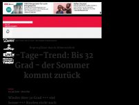 Bild zum Artikel: Bis 32 Grad - der Sommer kommt zurück