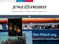 Bild zum Artikel: Asylkrise im MittelmeerSchlepper: „Ja, wir sind in Kontakt mit Sea-Watch“