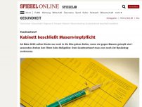 Bild zum Artikel: Gesetzentwurf: Kabinett beschließt Impfpflicht gegen Masern