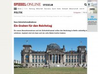 Bild zum Artikel: Neue Sicherheitsmaßnahmen: Ein Graben für den Reichstag