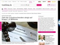 Bild zum Artikel: Deutschland: Zahl der Asylbewerber steigt auf knapp 1, 8 Millionen