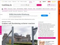Bild zum Artikel: Sicherheitsvorkehrungen am Bundestag sollen erhöht werden