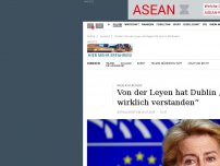 Bild zum Artikel: Für neue Asylregeln: Von der Leyen hat Dublin „nie wirklich verstanden“