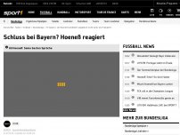 Bild zum Artikel: Bericht: Hoeneß hört bei Bayern auf