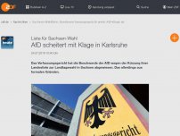 Bild zum Artikel: AfD scheitert mit Klage in Karlsruhe
