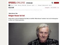 Bild zum Artikel: 'Blade Runner'-Star: Rutger Hauer ist tot