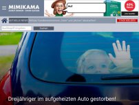 Bild zum Artikel: Dreijähriger im aufgeheizten Auto gestorben!