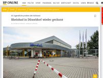 Bild zum Artikel: 60 Jugendliche probten den Aufstand : Rheinbad in Düsseldorf wieder geräumt