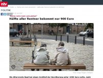 Bild zum Artikel: 'Rente nicht mehr armutsfest': Hälfte aller Rentner bekommt nur 900 Euro