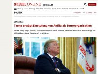 Bild zum Artikel: US-Präsident: Trump erwägt Einstufung von Antifa als Terrororganisation