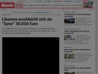 Bild zum Artikel: Sozialbetrug: Libanese erschleicht sich als 'Syrer' 30.000 Euro