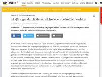 Bild zum Artikel: In der Düsseldorfer Altstadt: 28-Jähriger durch Messerstiche lebensbedrohlich verletzt