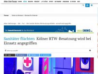 Bild zum Artikel: Sanitäter flüchten: Kölner RTW-Besatzung wird bei Einsatz angegriffen