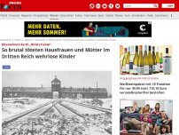Bild zum Artikel: Massenmord durch „Hitlers Furien“ - So brutal töteten Hausfrauen und Mütter im Dritten Reich wehrlose Kinder