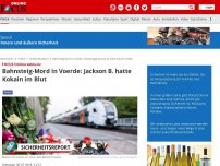 Bild zum Artikel: FOCUS Online exklusiv - Bahnsteig-Mord in Voerde: Jackson B. hatte Kokain im Blut