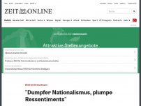 Bild zum Artikel: Winfried Kretschmann: 'Dumpfer Nationalismus, plumpe Ressentiments'