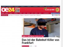 Bild zum Artikel: Das ist der Bahnhof-Killer von Frankfurt