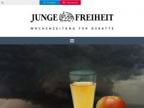 Bild zum Artikel: Böse GetränkeWegen AfD: Journalistin boykottiert sächsischen Apfelsaft