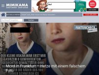 Bild zum Artikel: Mord in Frankfurt – Hetze mit einem falschem Foto