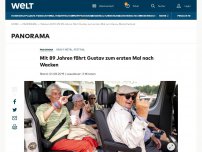 Bild zum Artikel: Mit 89 Jahren fährt Gustav zum ersten Mal nach Wacken