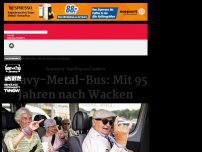 Bild zum Artikel: Heavy-Metal-Bus: Mit 95 Jahren nach Wacken