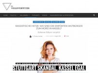 Bild zum Artikel: Rassistische Hetze: Wo sind die empörten Wutbürger zum Mord in Kassel?