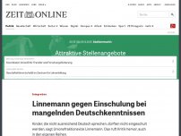 Bild zum Artikel: Integration: Carsten Linnemann für Schulverbot bei mangelnden Deutschkenntnissen