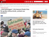 Bild zum Artikel: 'Fridays For Future' - 'Land lahmlegen?': So wollen Klima-Schützer Massenproteste in Deutschland organisieren