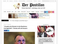 Bild zum Artikel: 'Ich gehe drei Monate in eine Rassismus-Entzugsklinik': Tönnies will sich bessern