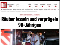 Bild zum Artikel: Brutaler Überfall in Essen - Räuber fesseln und verprügeln 90-Jährigen