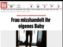 Bild zum Artikel: Mit Bierflasche beworfen - Frau misshandelt ihr eigenes Baby