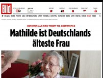 Bild zum Artikel: 113. Geburtstag - Mathilde ist Deutschlands älteste Frau