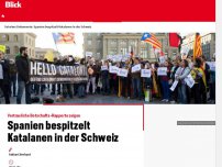 Bild zum Artikel: Vertrauliche Botschafts-Rapporte zeigen: Spanien bespitzelt Katalanen in der Schweiz