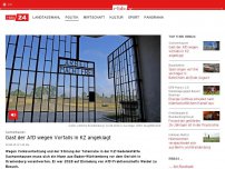 Bild zum Artikel: Gast der AfD wegen Vorfalls in KZ Sachsenhausen angeklagt - Strafanzeige gestellt