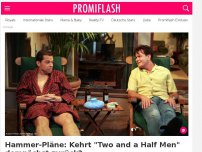 Bild zum Artikel: Hammer-Pläne: Kehrt 'Two and a Half Men' demnächst zurück?