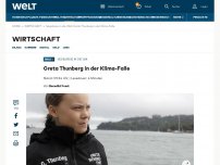 Bild zum Artikel: Greta Thunberg in der Klima-Falle