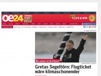 Bild zum Artikel: Gretas Segeltörn: Flugticket wäre klimaschonender