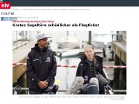 Bild zum Artikel: Milchmädchenrechnung fürs Klima: Gretas Segeltörn schädlicher als Flugticket