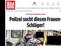 Bild zum Artikel: Attacke in Berliner U-Bahn - Polizei sucht diesen Frauen-Schläger!