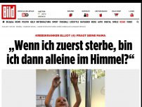 Bild zum Artikel: Es muss jetzt schnell gehen - Krebsjunge Elliot (4) braucht Ihre Hilfe