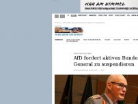 Bild zum Artikel: AfD fordert aktiven Bundeswehr-General zu suspendieren