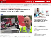 Bild zum Artikel: Großeinsatz der Polizei - Zwei Tote bei Messerangriff an Bahnhof in Iserlohn - Beziehungstat vermutet