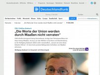 Bild zum Artikel: Deutschlandfunk | Interview | 'Die Werte der Union werden durch Maaßen nicht verraten'