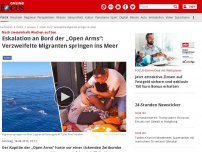 Bild zum Artikel: Nach zweieinhalb Wochen auf See - Spanien bietet offiziell Hafen für Flüchtlingsschiff 'Open Arms' an