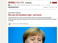 Bild zum Artikel: Merkel-Auftritt in Stralsund: Wie (und warum) man mit Fanatikern redet