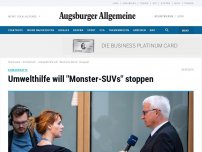 Bild zum Artikel: Umwelthilfe will 'Monster-SUVs' stoppen