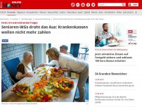 Bild zum Artikel: Streit mit weitreichenden Folgen - Senioren-WGs droht das Aus: Krankenkassen wollen nicht mehr zahlen