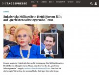 Bild zum Artikel: Enkeltrick: Milliardärin Heidi Horten fällt auf „perfekten Schwiegersohn“ rein