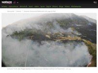 Bild zum Artikel: Die Lunge der Welt brennt – 5 Bilder zeigen, wie verheerend die Brände im Amazonas sind