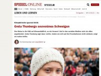 Bild zum Artikel: Klimaaktivistin ignoriert Kritik: Gretas Thunbergs souveränes Schweigen